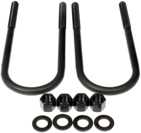 Chevrolet G20 Rear Leaf Spring Axle U Bolt Kit For 1975 To 1995 OE Replacement Easy Install Beefed Up Heavy Duty U Bolts Set