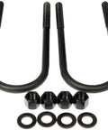 Chevrolet G10 Rear Leaf Spring Axle U Bolt Kit Heavy Duty OE Replacement Fits 1975 To 1995 Vans Includes U Bolts And Hardware