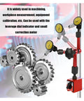 Dial Indicator With Magnetic Holder And Bore Gauge Stand For Machining And Inspection on gears and magnetic base