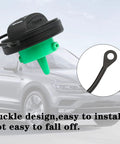 Volkswagen Gas Cap Replacement for 2006 to 2018 VW models, focus on buckle design and easy installation