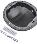 Aluminum 10 Bolt Diff Cover For 8.5 And 8.6 Inch Ring Gear Fits Chevy GMC 1500 Sierra Silverado Camaro Beefed Up Rear End Upgrade Cast Differential Cover OE Replacement with bolts