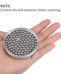 Kozelo 20pcs 6mm 304 stainless steel precision bearing balls in a metal tin