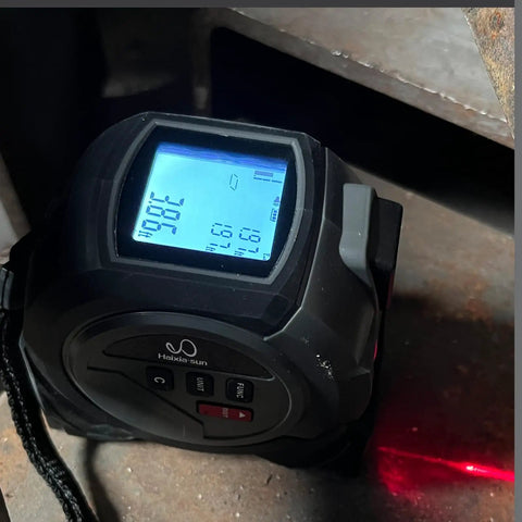 Zero Hassle Three In One Laser Tape Measure With Built In Level And Snappy Digital Display For Fast Reads Up To 131 Ft Plus A Beefy Sixteen Foot Retracting Tape Made For Stress Free Diy Projects And Weekend Renovation Grind
