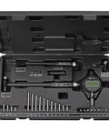 Digital Dial Indicator Bore Gauge Set With 0.7 To 6 Inch Range And 6 Inch Depth, 0.0005 Inch Precision, Includes 23 Anvils For Engine Cylinder Measurement