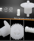 Mustang Speedometer Odometer Gear Repair Kit Pack Of 2 Compatible With Ford Mustang 1994 1995 1996 1997 1998 Heavy Duty Nylon Gear Cluster Replacement