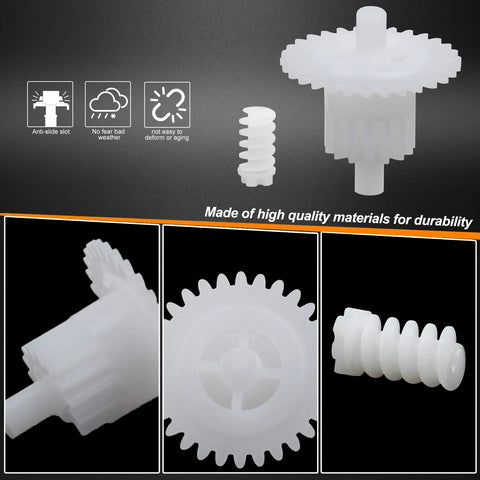 Mustang Speedometer Odometer Gear Repair Kit Pack Of 2 Compatible With Ford Mustang 1994 1995 1996 1997 1998 Heavy Duty Nylon Gear Cluster Replacement