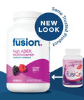 Chewable Multivitamin For Duodenal Switch Patients With High ADEK, Iron And Calcium, Mixed Berry Flavor, Easy To Chew Tablets, Yummy Taste For Daily Use, One Month Supply, Non GMO bottle, 120 tablets