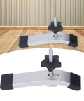 Heavy Duty T Track Hold Down Clamps Set 6 Point 2 Inch Pro Grade Aluminum Alloy for woodworking and CNC projects close-up