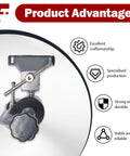 3 Inch Aluminum Swivel Table Vise With 360 Degree Rotation And 45 Degree Tilt showcasing craftsmanship and durability.