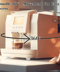 Eight Pack Heavy Duty Appliance Sliders With Super Grip Adhesive Tape For Kitchen Countertops, easy 360° movement coffee maker setup.