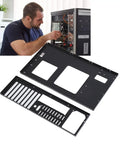 Heavy Duty Open Pc Rack Enclosure Stand With Clean Cable Routing Supports Atx Micro Atx Itx Boards Reinforced Steel DIY workbench components.