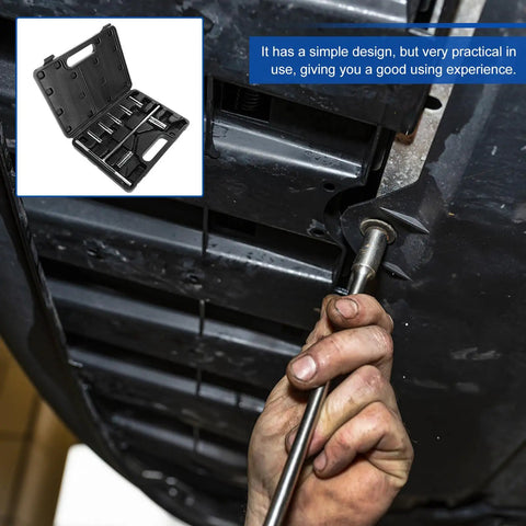 Beefy Metric T Handle Socket Wrench Set Rock Solid Vanadium Steel spanner in use for tough garage work on vehicle.