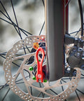 Heavy Duty Mountain Bike Quick Release Skewer Front And Rear Wheel Axle For MTB Hubs Black Built With CrMo Steel Axle And Aluminum Clamp