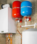 Expansion Tank Mounting Bracket Set With 2 Hot Water Heater Support Straps For One To Five Gallon Tanks DIY Friendly Rugged Heavy Duty Wall Mount Brackets RV Propane Tank Holder Safe Secure Home Water System Install, wall-mounted expansion tanks
