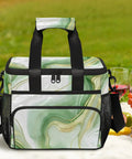 Insulated Picnic Backpack Lunch Box For Women And Men Portable Picnic Bag Tote For Beach Work Office Travel Or Camp Spacious