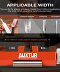 Pro Grade All In One Woodworking Honing Guide For Chisels And Planes With Adjustable Angles And Off Center Roller in use