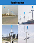 Applications of 20000W Vertical Wind Turbine Kit For Home Power Generation 12V Genny Electricity Producer Equipment