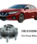 Front Wheel Hub And Bearing Assembly Fits Nissan Altima 2007 To 2018 Maxima 2009 To 2019 Pathfinder 2013 To 2019