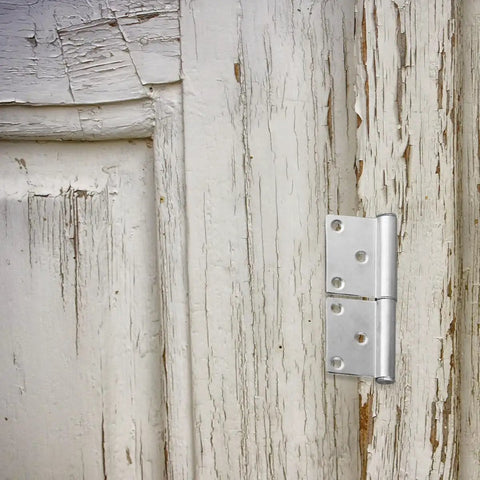 Heavy Duty Detachable Flag Hinge 5 Inch Weld On Slip Joint Iron Door Hinge on rustic wood door