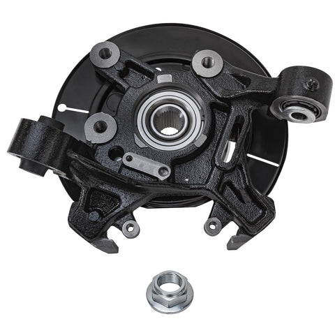 Two Piece Kit Rear Steering Knuckles With Wheel Bearing Hubs For 2006 2010 Ford Explorer Mercury Mountaineer And 2007 2008 2009 Explorer Sport Trac Replacement