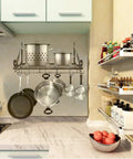 Heavy Duty S Hooks Set 30 Pack Steel Hangin Hooks for kitchen pot rack with hanging pots and utensils