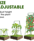 Foldable A Frame Garden Trellis For Cucumber Beans And Vines In Raised Beds Yard Ready Outdoor Green 15x47 Inches