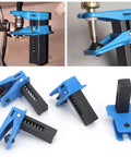 4 Piece Oil Pipe Clamp Set For Auto Repair And Maintenance, Vertical Hose Clamp For Brake Lines, ABS Plastic Construction