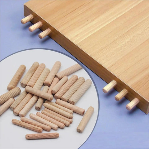 900 Pieces Doweling Kit With 6mm And 10mm Dowel Pins Round Fluted Rods Woodworking Doweling Jig Pro Grade For Diy Projects Furniture Fittings