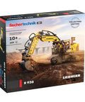 Liebherr R938 Pneumatic Excavator Kit 689 Piece Realistic Builder Model With Pneumatic System Manual Valves And Flow Regulators Ideal For Gearheads 10 And Up Great For Kids Teens And Adults Who Love Engineering. boxed set