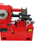 Red brake drum and disc lathe combo for disc and drum brakes 7.1 to 13.7 inches 110V 1100W high precision pro grade lathe saddle
