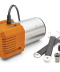 Heavy Duty 3.25 HP Soft Start Router Motor With Hella Smooth Variable Speed and tools for woodworking.