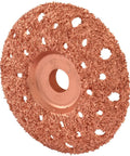 Heavy Duty Built 4 Inch 23 Grit Tire Grinding Disc Featuring A Rock Solid 5 8 Inch Arbor Mount for Dirt Track Rubber Stripping.