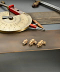 Top Tier 9 Piece Copper Grease Nipple Kit With M8 Threads And Multi Standard Support For Heavy Duty Cars Excavators Plus Fast Precise Golden Hydraulic Fittings Installation, brass nipples