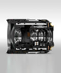 Cross-section of RF 24-105mm F4 L IS USM Zoom Lens for EOS R Series Mirrorless Cameras showing optical elements and construction