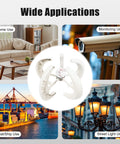 12V 600W Lantern Wind Turbine Generator Kit With 5-Blade Vertical Axis for versatile off-grid applications shown in different settings.