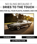 Deep Black Tire Shine Spray With Long Lasting Tire Dressing No Sling And Dries To The Touch 18 Oz Kit On classic car