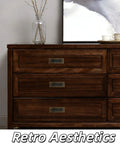 Wooden cabinet with 2 Pack Recessed Door Edge Pulls For Sliding Doors Antique Brass Finger Pulls For Cabinets And Closets