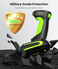Rugged 2D QR Industrial Barcode Scanner With Wireless Charging Stand Tough As Nails IP65 Waterproof 3 In 1 Bluetooth USB