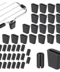 Non Slip Sink Rack Feet Set With Rubber Bumpers For Scratch Proof Protection Easy No Tool Installation
