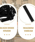 Heavy Duty M5x50mm Hex Socket Head Screws 50 Piece Black Oxide Machine Thread Bolts, pile and single screw detail