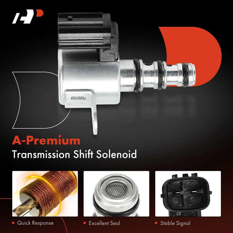 Automatic Transmission Shift Solenoid B And C Valve For Acura And Honda Rides 1998 Through 2007 Fits TL CL MDX Accord Civic V6 NA Replacement Direct Fit High Quality, silver