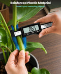 Rechargeable Digital Caliper With Large LCD Screen In Mm Conversion Auto Off Protective Case 6 Inch Plastic Caliper measuring plant