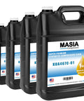 PAO 46 Screw Compressor Lubricant Replacement For Cetus, 4 Gallon Case, 8000 Hours, Synthetic Base ISO 46, Usa Made, Optimized For Rotary Screw Compressors, Long Lasting Protection And Performance, four 1-gal jugs