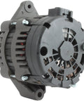 Rear view of ADR0426 Beefed Up 95A 12V Alternator Replacement For Indmar Marine Power Inboard Engines with vent details