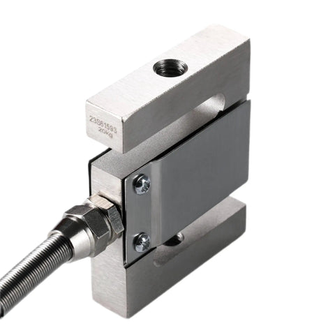 Beefy S Type Load Cell For Tension And Compression With 3m Cable Scale Sensor 5kg To 5t Range IP65 IP66 Waterproof High Precision 2.0 mV per V 0.2 percent Accuracy Industrial Grade Force Weight Sensor For Scales, 20kg