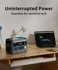 1024Wh Portable Power Station Delivers 1800W Continuous Power for Home Backup Camping RV Trips and Off Grid Adventures with Fast Recharging