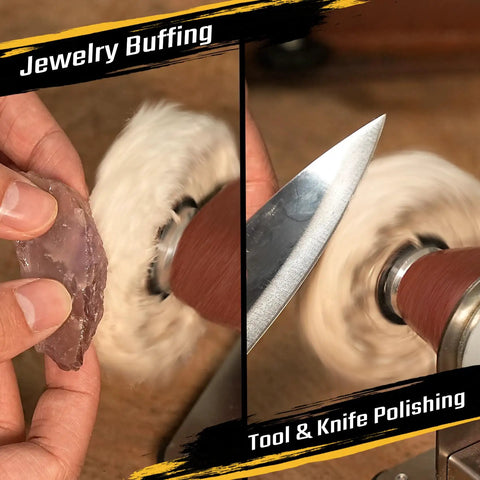 7 Speed Electric Knife Sharpening System With Belt Grinder Adjustable Knife Making Belt Sander polishing knife and jewelry