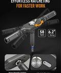 78 In 1 Magnetic Ratchet Screwdriver Set With Detachable T Handle And Diamond Faceted Grip, features 58 teeth and adjustable direction for efficiency.