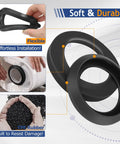 Waste Ball Seal Kit For Thetford Aqua Magic Style II Style Plus Style Lite And Residence RV Toilets shown with rubber material