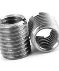 Stainless Steel Slotted Sleeve Screw Repair Kit 10 Pcs Insert Nut With Male Thread close-up view